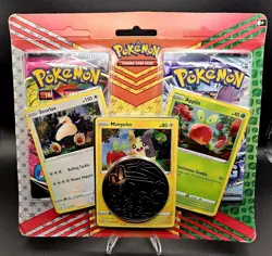 Pokemon TCG: Snorlax, Morpeko & Applin Cards with 2 Booster Packs & Coin 820650809842 - Image 1