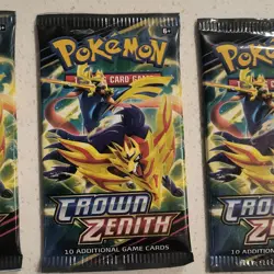 Pokemon TCG Crown Zenith 4 Booster Packs 10 Cards Each English - Image 4