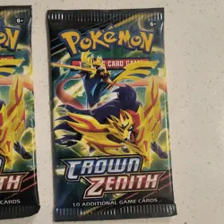 Pokemon TCG Crown Zenith 4 Booster Packs 10 Cards Each English - Image 5