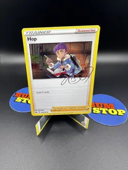 Hop Trainer 133/159 Holo Rare Crown Zenith Pokemon TCG Card - Image 3