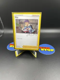 Hop Trainer 133/159 Holo Rare Crown Zenith Pokemon TCG Card - Image 4