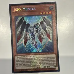 Konami Yu-Gi-Oh! TCG Junk Meister Secret Rare Holo BLGG-EN033 1st Ed - Image 1