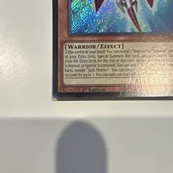 Konami Yu-Gi-Oh! TCG Junk Meister Secret Rare Holo BLGG-EN033 1st Ed - Image 3