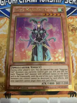 Yugioh Kiwi Magician Girl MVP1-ENG16 1st NM NEVER PLAYED! - Image 1