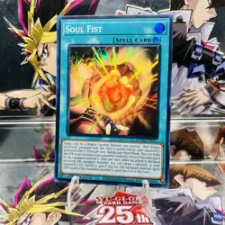 Yugioh Soul Fist MZTM-EN057 Super Rare 1st Ed Near Mint - Image 1