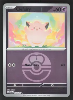 Clefairy 074/217 Love Ball Pokemon TCG ME: Ascended Heroes NM - Image 1