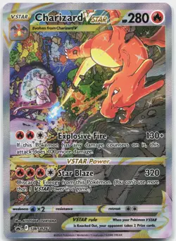 Charizard VSTAR SWSH262 Holo Promo Sword & Shield Promo Pokemon NM/M - Image 1