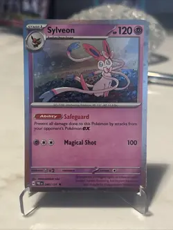 Pokemon TCG Sylveon Cosmos Holo 040/131 Prismatic Evolutions Near Mint - Image 1