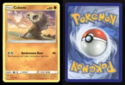 Cubone 57/131 Forbidden Light LP Pokemon - Image 3