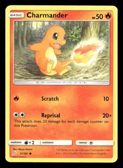 Charmander 11/181 Team Up NM/M Pokemon - Image 1