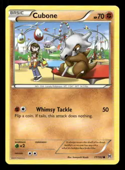 Cubone 77/162 BREAKthrough NM/M Pokemon - Image 1