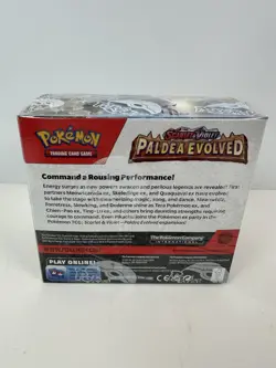 Scarlet & Violet Paldea Evolved Booster Box Pokemon TCG Factory Sealed - Image 5