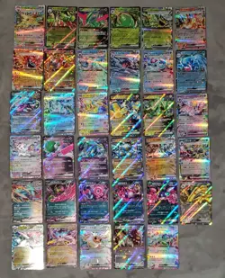 Lot of 35 x sv8a EX RR Eevee Evolution - Japanese Pokemon Cards - Image 1