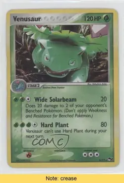 Venusaur Holo Pokemon Organized Play Promotional Series 2 #6 2005 READ 0k3h - Image 1