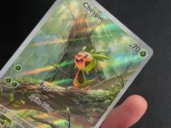 Pokemon Chespin 087/086 - ME04: Chaos Rising - Image 3