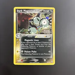 Dark Magneton Reverse Holo STAMP - Pokemon EX Team Rocket Returns 39/109 - HP - Image 1