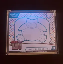 Pokemon 151 ETB Elite Trainer Box BRAND NEW & SEALED w/acrylic case - Image 1