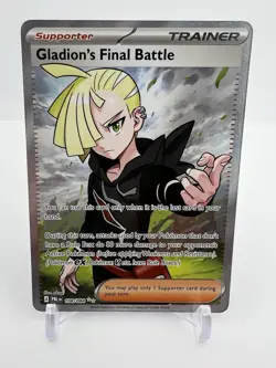 Gladion's Final Battle 108/084 Ultra Rare Pokemon Pitch Black ME05 NM English - Image 1