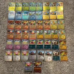 ***50 POKEMON GEM PACK HOLO LOT***CBB1C MASTER BALL+STAMPED+SPARKLE RARE CHINESE - Image 1