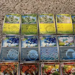 ***50 POKEMON GEM PACK HOLO LOT***CBB1C MASTER BALL+STAMPED+SPARKLE RARE CHINESE - Image 2