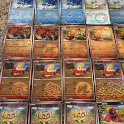 ***50 POKEMON GEM PACK HOLO LOT***CBB1C MASTER BALL+STAMPED+SPARKLE RARE CHINESE - Image 4