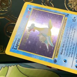 Pokemon TCG Lapras 10/62 Fossil 1st Edition Holo Rare LP + NM - - Image 5