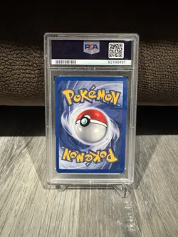 Pokemon TCG Blastoise Holo Rare 2/102 Base Set 1999 PSA 8 English - Image 2