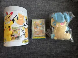 Pokemon Chinese Nuzzle Cheeks Plush Display Box with Card-Minun with Card - Image 1
