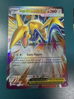 Pokemon TCG 6x Holo Mega Evolution EX Lot - Mega Skarmory/Manectric/Mawile - Image 3