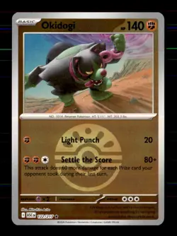 Okidogi (Friend Ball) 122/217 Rare Ascended Heroes Pokemon Reverse Holo NM - Image 1