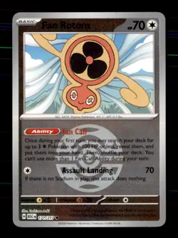 Fan Rotom (Dusk Ball) 171/217 Common Ascended Heroes Pokemon Reverse Holo NM - Image 1
