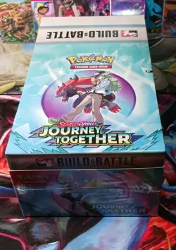 Pokemon Scarlet & Violet Journey Together BUILD AND BATTLE DISPLAY BOX Sealed - Image 1