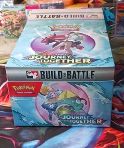 Pokemon Scarlet & Violet Journey Together BUILD AND BATTLE DISPLAY BOX Sealed - Image 2