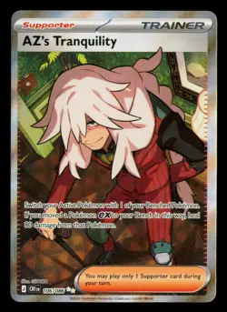 Pokemon AZ's Tranquility ME04: Chaos Rising #106/086 tcg LP - Image 1