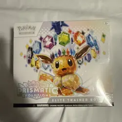 Pokemon Prismatic Evolutions ETB Elite Trainer Box Brand New Factory Sealed - Image 1