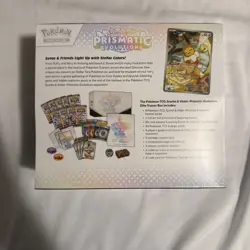 Pokemon Prismatic Evolutions ETB Elite Trainer Box Brand New Factory Sealed - Image 3