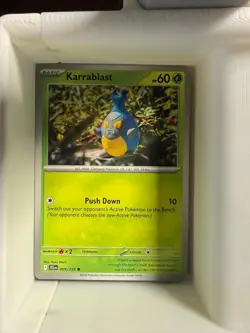 Karrablast 009/159 Common Journey Together Pokemon Near Mint - Image 1