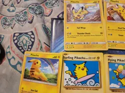 POKEMON FLYING PIKACHU 110/108 SURFING PIKACHU 111/108 SECRET RARE NM- GIFTS INC - Image 4