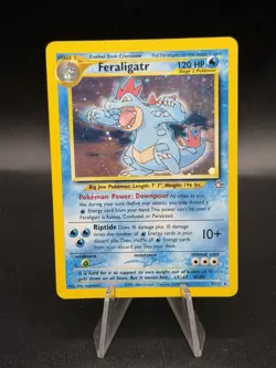 Pokemon Neo Genesis - Feraligatr 5/111 Holo Rare Vtg Vintage Wotc Tcg MP HU3 - Image 1