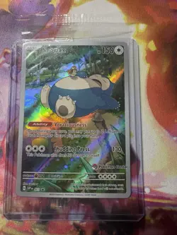 *US SELLER* Sealed Pokemon Snorlax SVP 051 Pokemon Center Stamped Promo English - Image 1