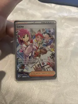 Lacey 172/142 - Pokemon Stellar Crown Special Illustration Rare SIR Full Art NM - Image 1