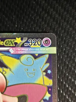 Mega Clefable ex 103/088 Me03: Perfect Order Holo Pokemon - Image 3