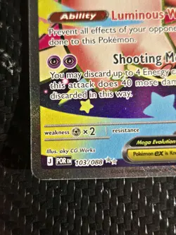 Mega Clefable ex 103/088 Me03: Perfect Order Holo Pokemon - Image 5