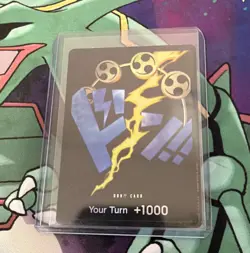 One Piece CCG Card Game Don!! Card "Your Turn +1000" DON! TEXTURED - Image 1