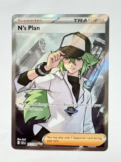 Pokemon - Black Bolt - N’s Plan 163/086 PACK FRESH!!! - Image 1