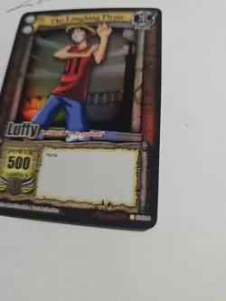 Bandai One Piece CCG Card Luffy The Laughing Pirate Holo Grand Line Vintage 2006 - Image 3