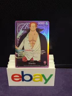Bandai One Piece TCG Shanks ST05-001 Leader 5000 - Image 3