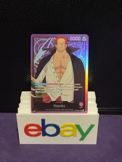 Bandai One Piece TCG Shanks ST05-001 Leader 5000 - Image 4