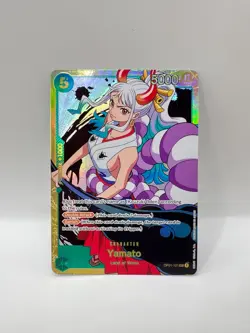 Yamato OP01-121 SEC - One Piece TCG - Near-Mint NM English Foil Secret Rare - Image 2