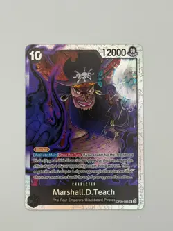Marshall.D.Teach (093) OP09-093 Emperors in the New World Foil One Piece English - Image 1